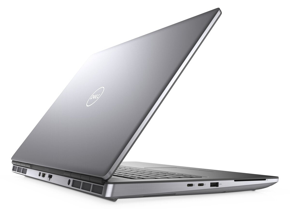 Dell Precision 7750 — rear angle and side ports (model reference)