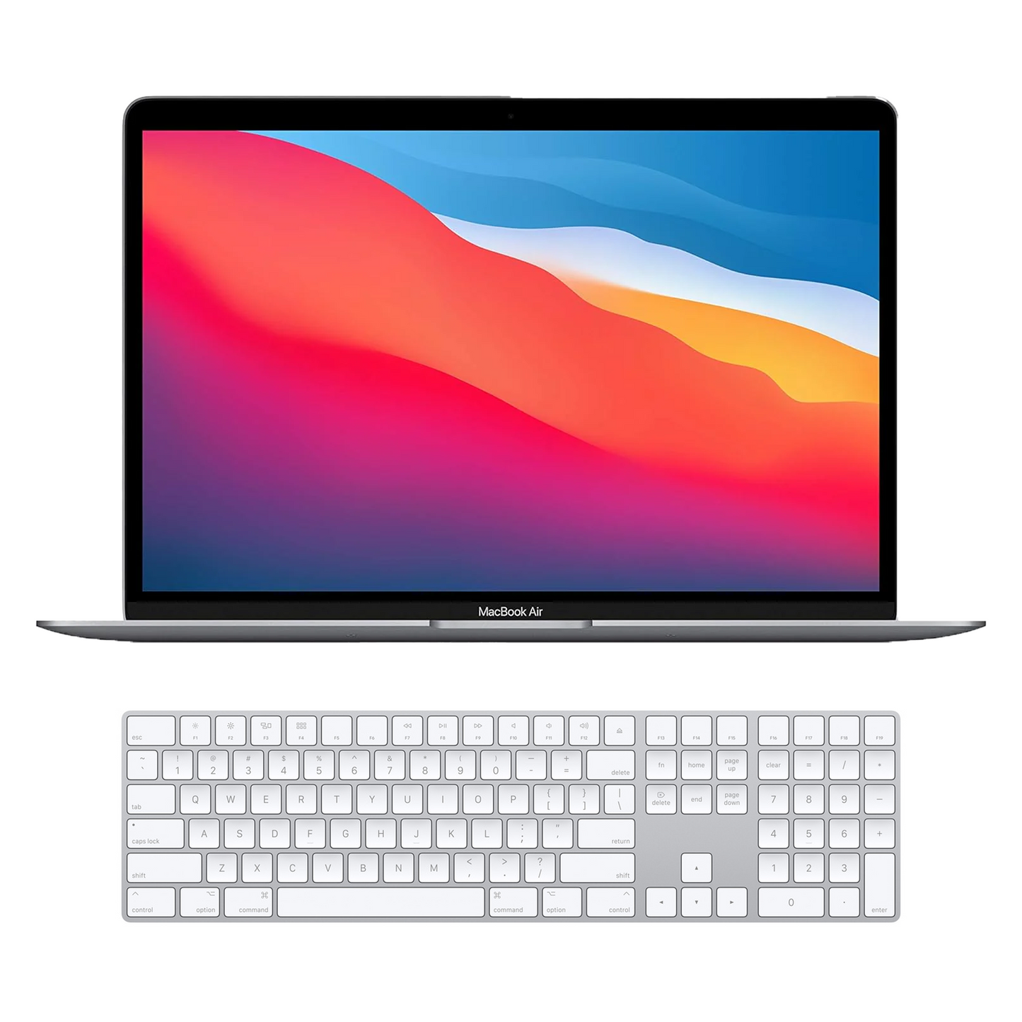 MacBook Air M1 13.3-inch (2020) + Magic Keyboard 2