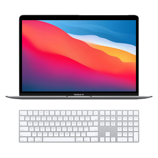 MacBook Air M1 13.3-inch (2020) + Magic Keyboard 2