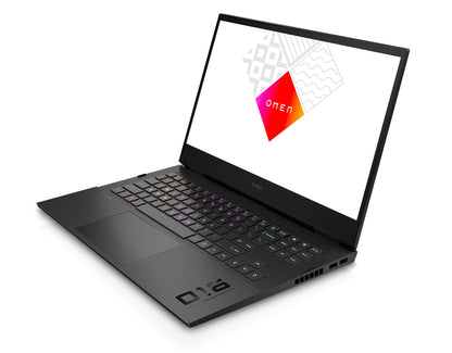 HP OMEN 16 i7-11800H — opposite front angle (model reference)