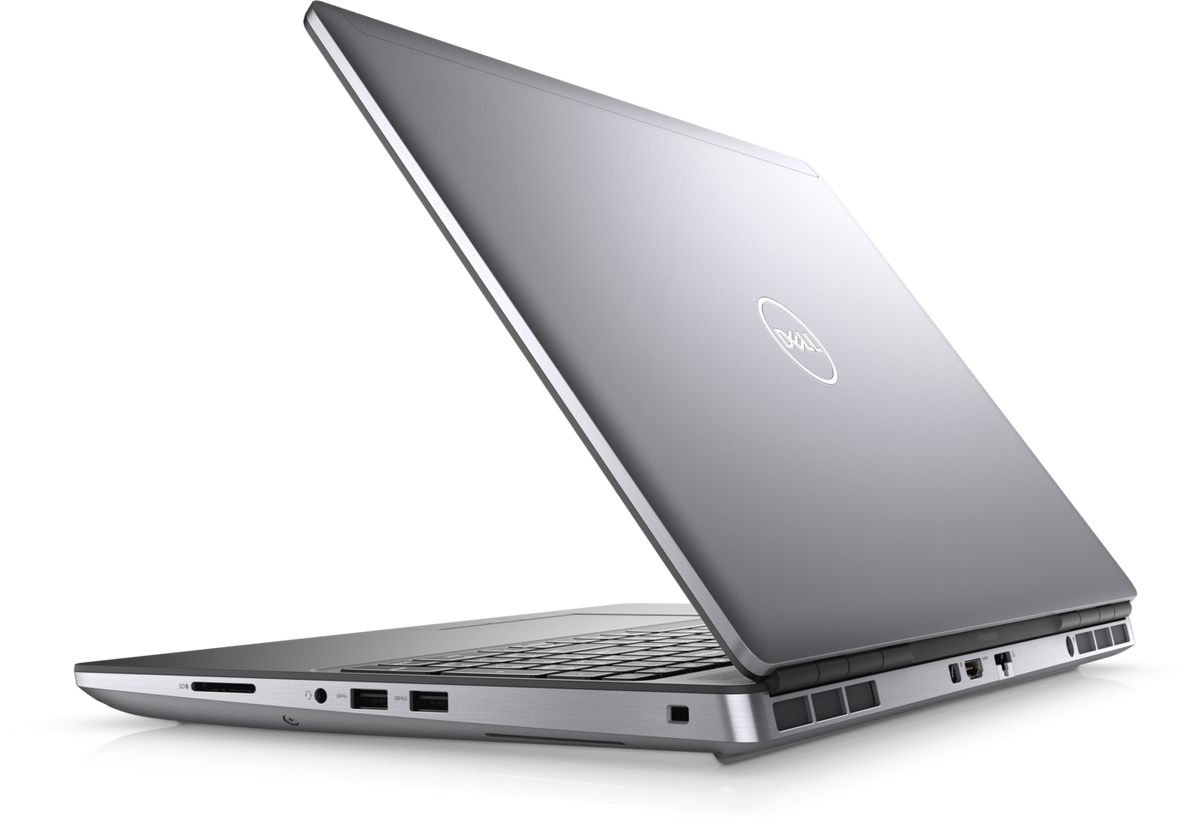 Dell Precision 7560 Xeon — rear angle (model reference)