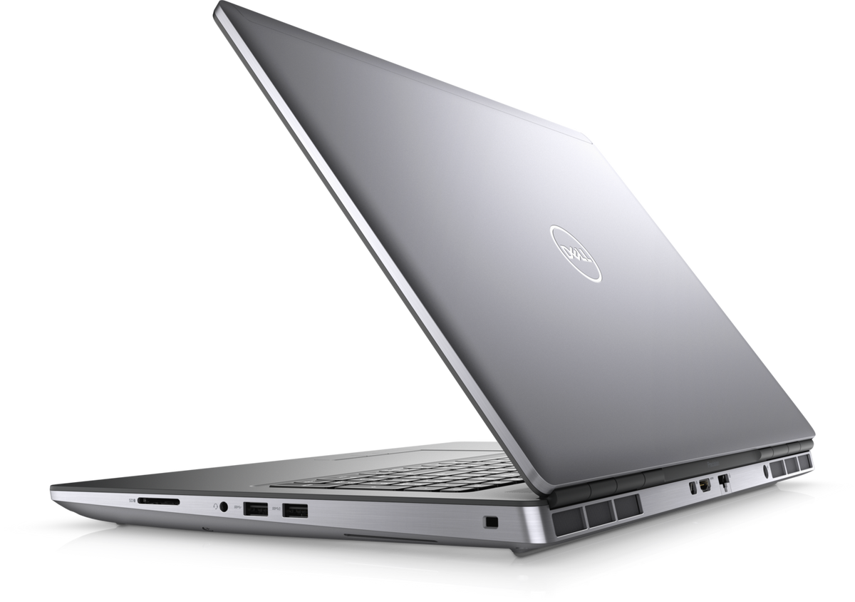 Dell Precision 7760 Xeon — rear angle (model reference)
