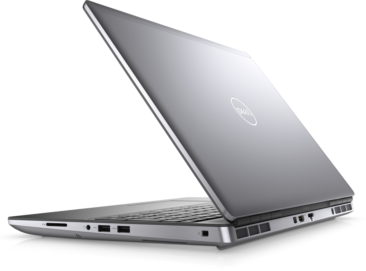Dell Precision 7550 i7 10th gen — rear angle (model reference)