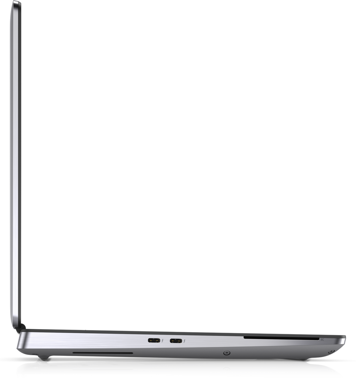 Dell Precision 7550 i7 10th gen — opposite side profile (model reference)