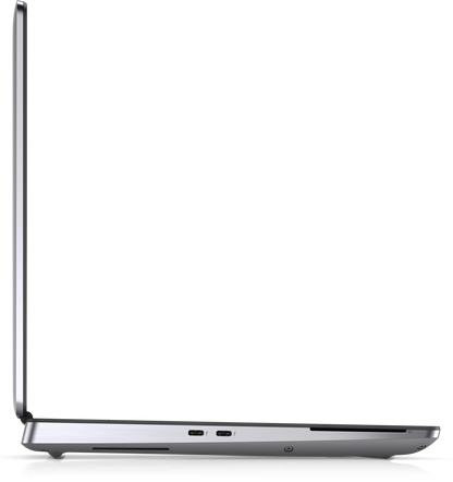 Dell Precision 7550 i7 10th gen — opposite side profile (model reference)